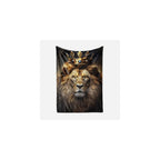 Lion Throw Blanket Animal Print Blanket King Size Lion Lovers Gifts Soft Warm Blankets for Bedroom Sofa Bed (50 in x 60 in)