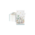 100Pcs Fall Paper Napkins, Leaf White Pumpkin