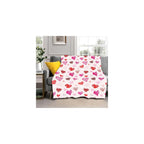 Cow Print Blanket Soft Flannel Lightweight Cowhide Western Throw Blanket Cozy Warm White Brown Cow Blankets All Seasons Living Room Decor for Couch Chair Bed Sofa Office 60x80 inch