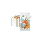 100Pcs Fall Paper Napkins, Watercolor Pumpkin
