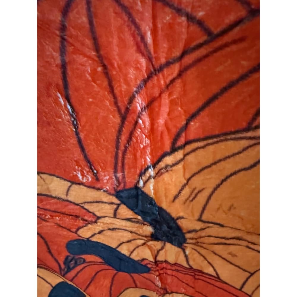 Fall Orange Pumpkin Cat Flannel Throw Blanket 60x80